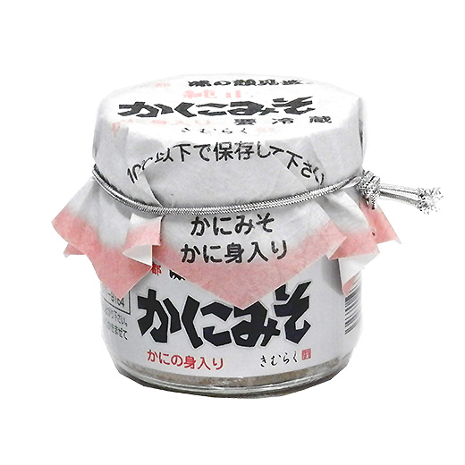 味の顔見世 / かにみそ かに身入り 70g瓶
